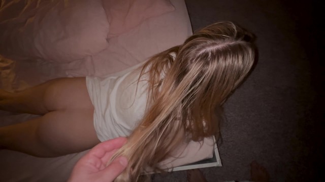 I asked step bro to make my butthole close up video because I naver saw it before